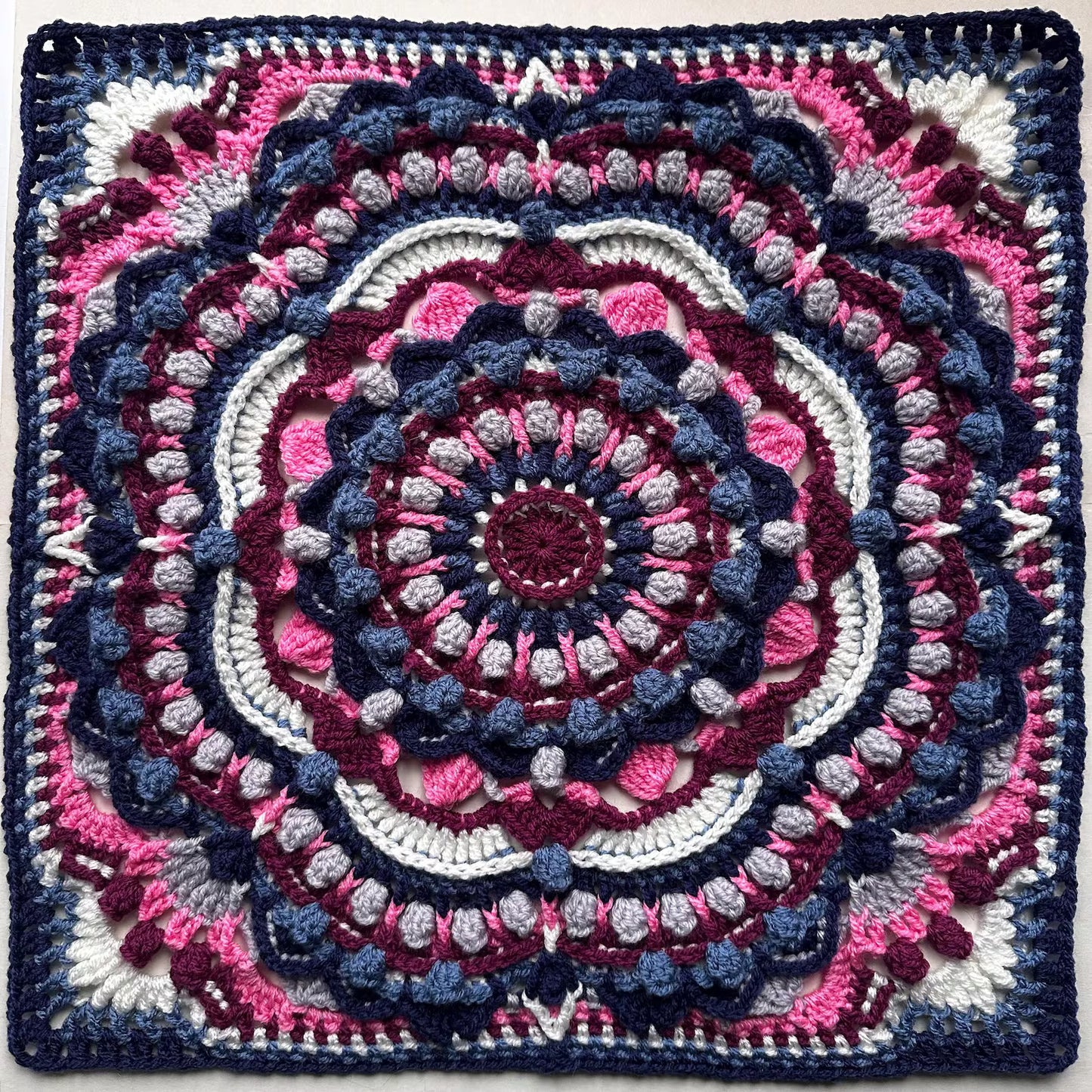 Squared Up Mandala Bundle Blanket Pattern