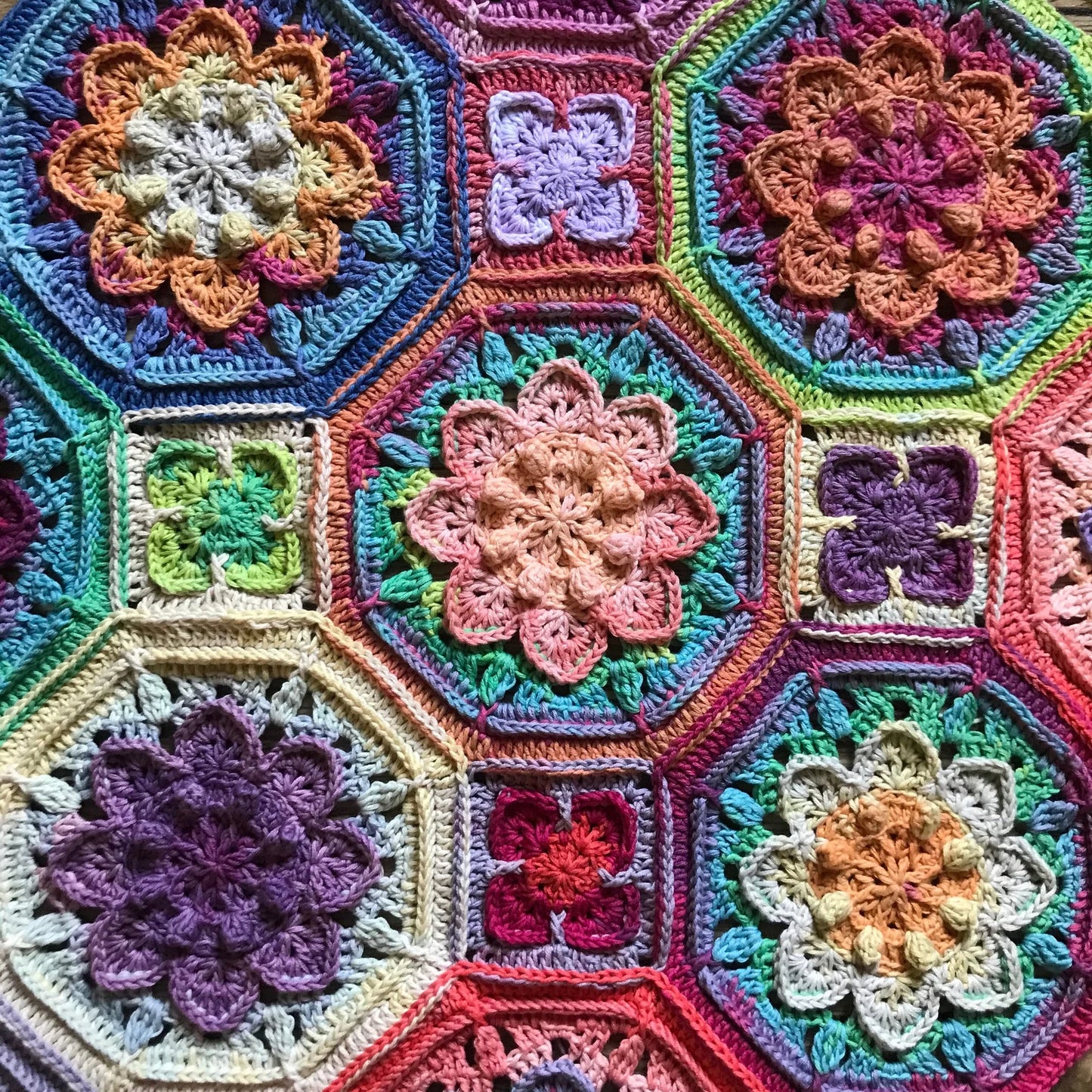 Tinker Bell’s Garden Blanket Crochet Pattern