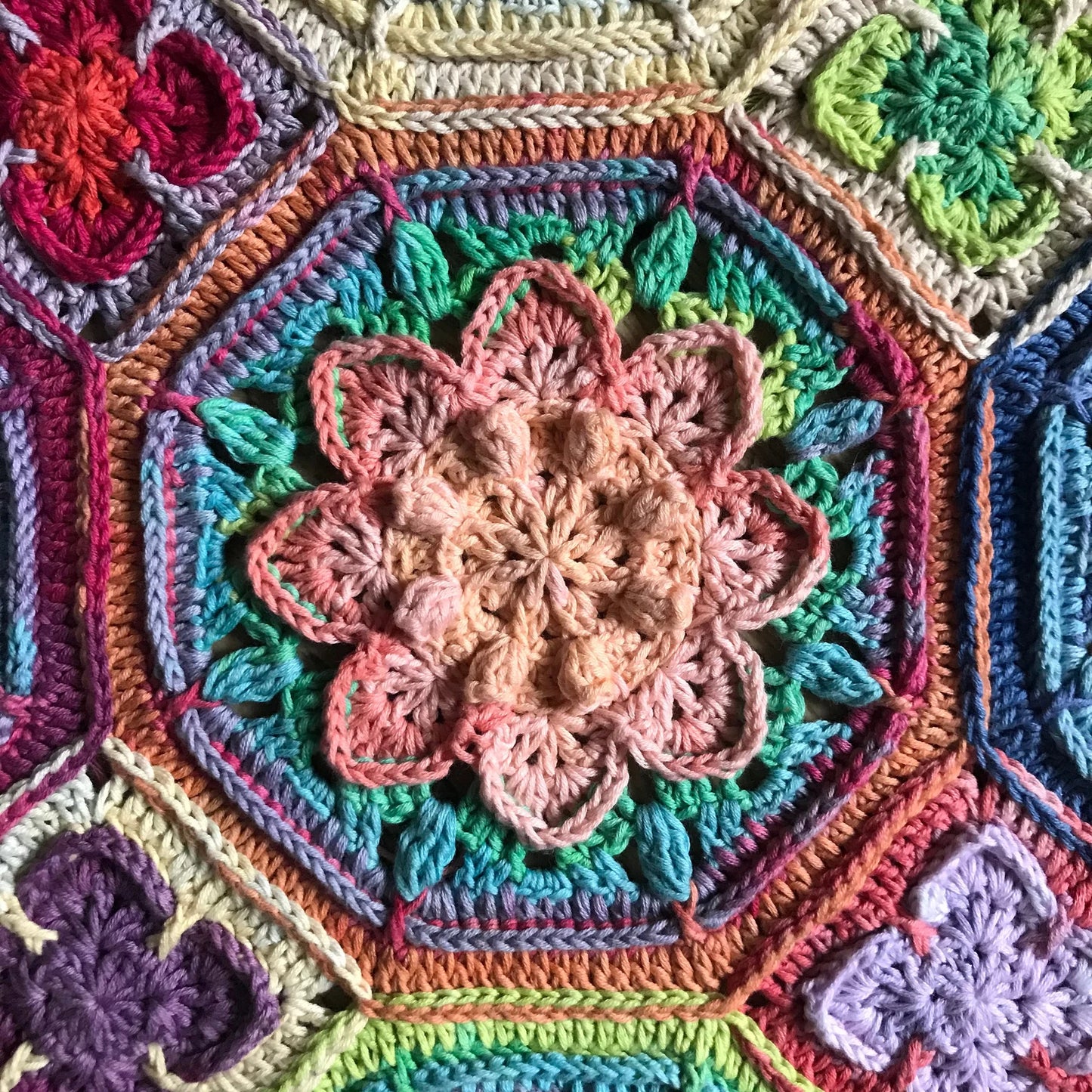 Tinker Bell’s Garden Blanket Crochet Pattern