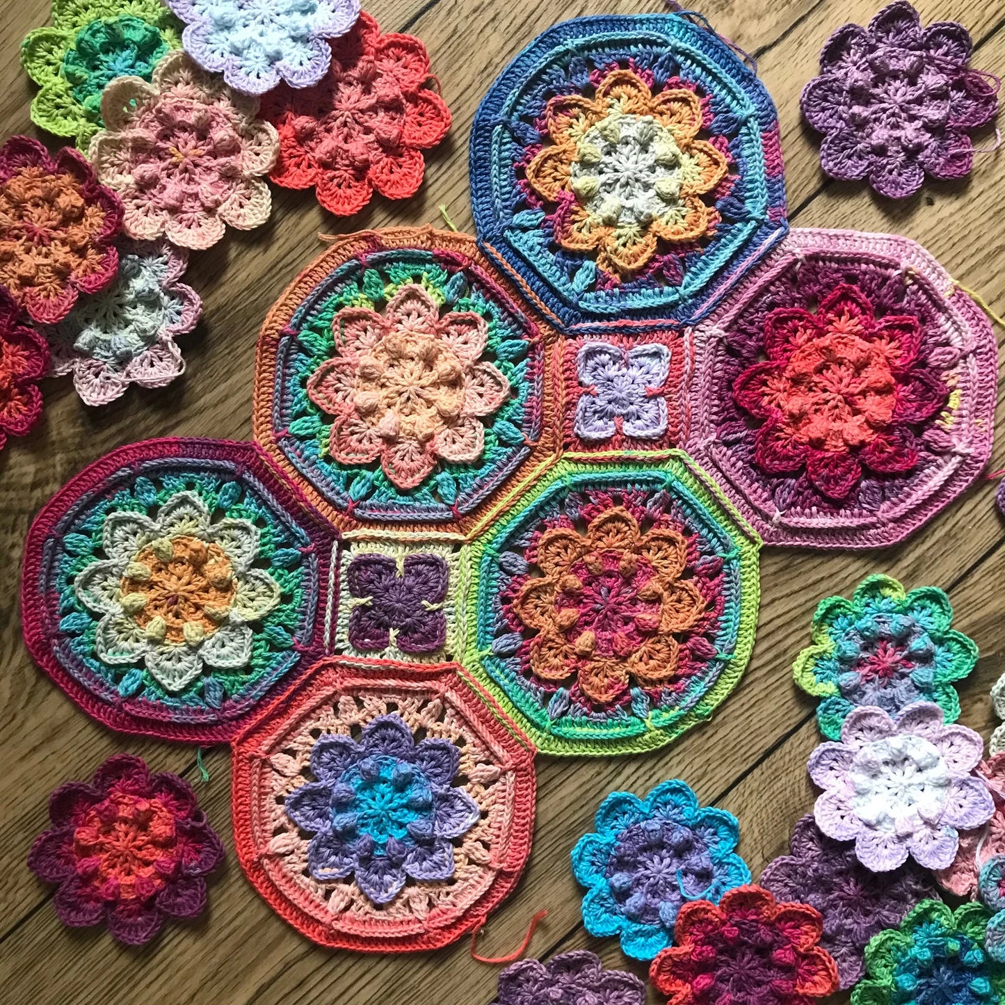 Tinker Bell’s Garden Blanket Crochet Pattern