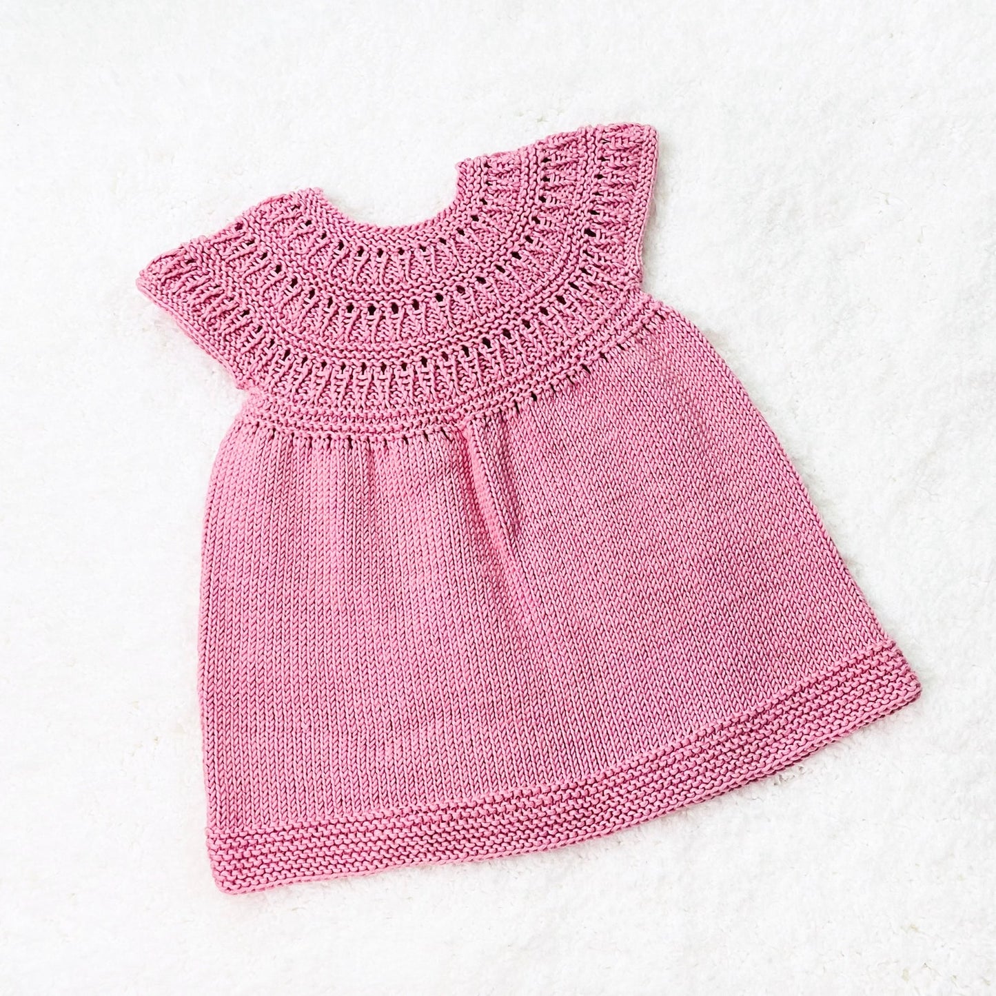 Easy Knit Lucy Dress Knitting Pattern
