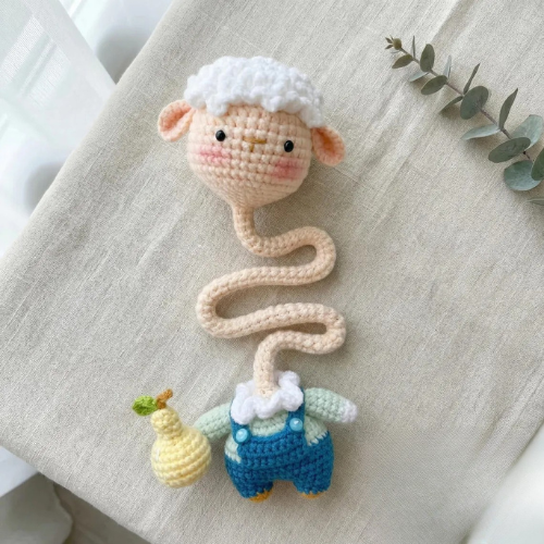 10 in 1 Long Neck Animal Bag Charm Crochet Pattern