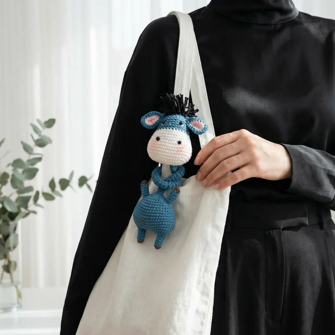 10 in 1 Long Neck Animal Bag Charm Crochet Pattern