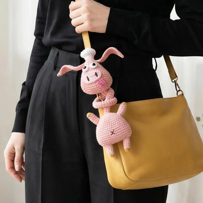 10 in 1 Long Neck Animal Bag Charm Crochet Pattern
