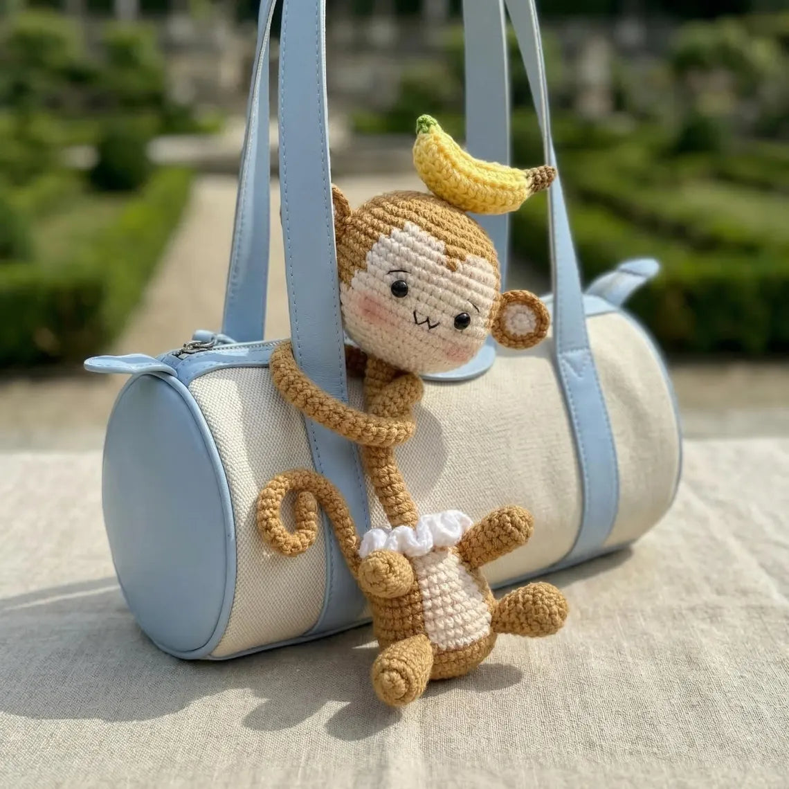 10 in 1 Long Neck Animal Bag Charm Crochet Pattern