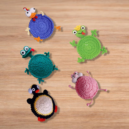 18-in-1 Animal Crochet Coaster Patterns