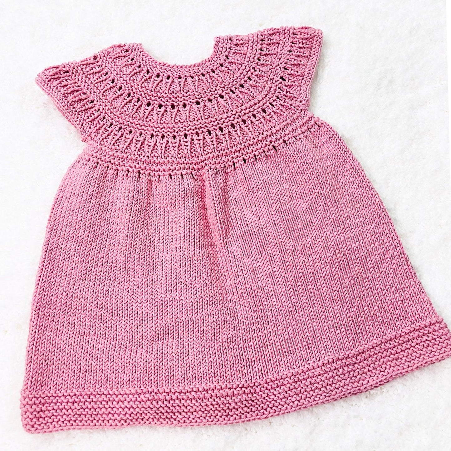 Easy Knit Lucy Dress Knitting Pattern