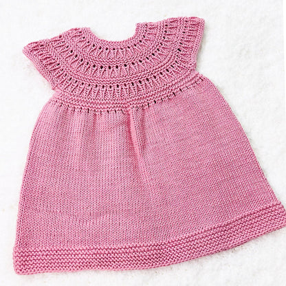 Easy Knit Lucy Dress Knitting Pattern