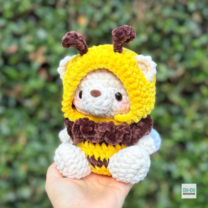 2 in 1 Spring Bear Bundle Crochet Pattern