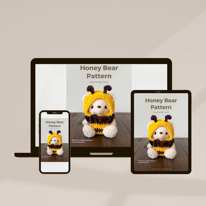 2 in 1 Spring Bear Bundle Crochet Pattern