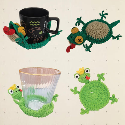 22-in-1 Animal Crochet Coaster Patterns