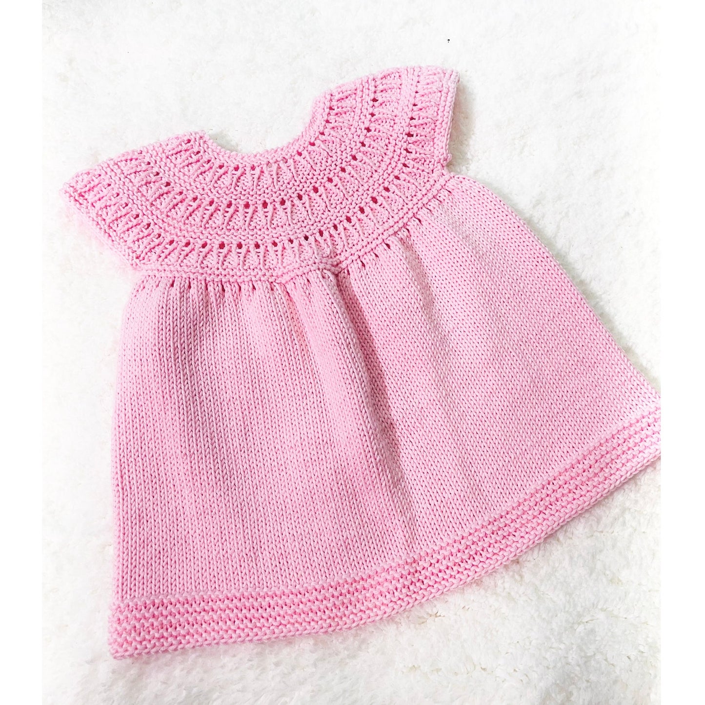 Easy Knit Lucy Dress Knitting Pattern