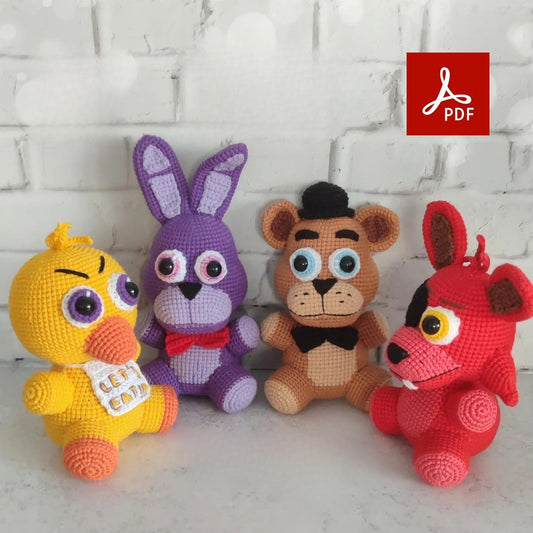 Five Night at Freddy’s Crochet Pattern