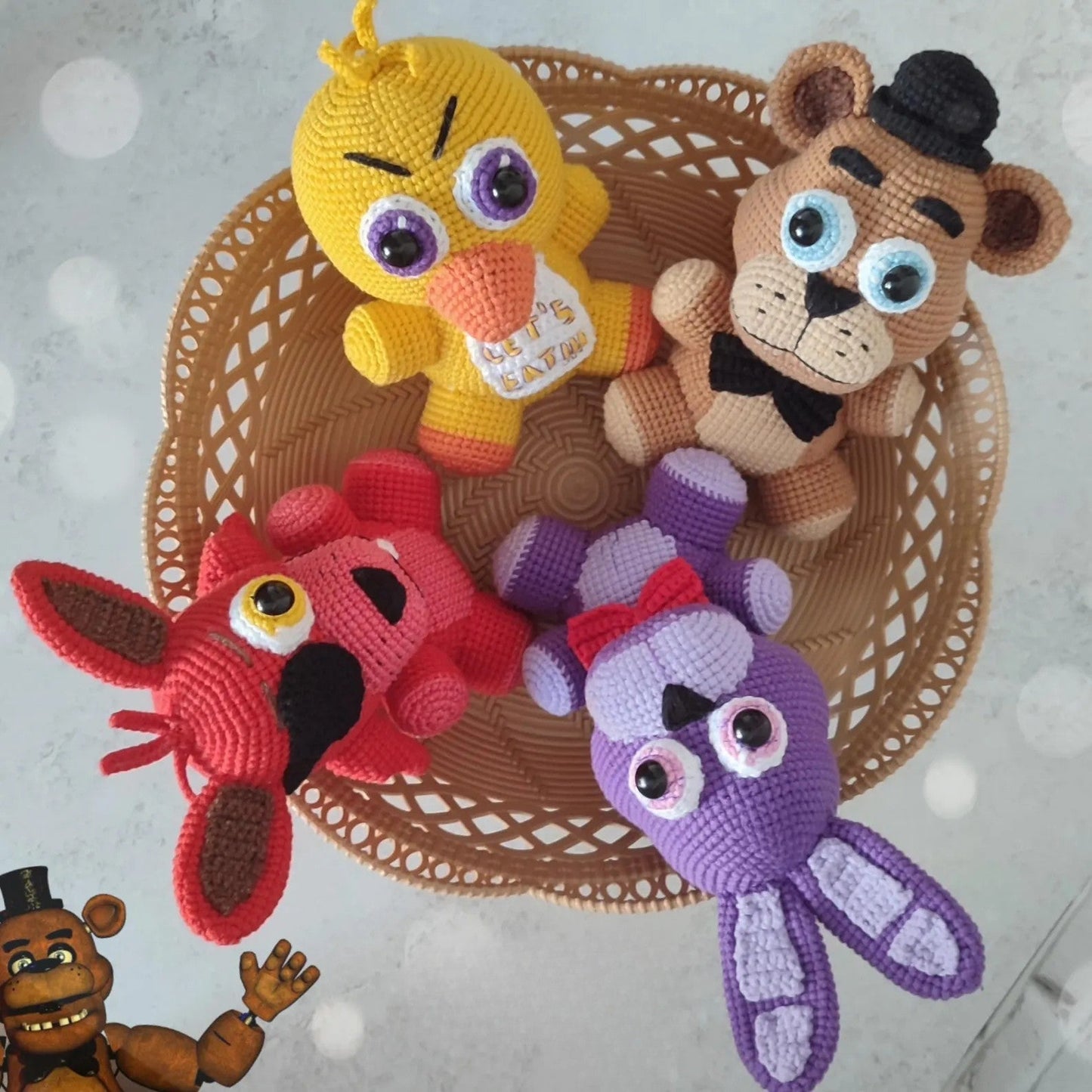Five Night at Freddy’s Crochet Pattern
