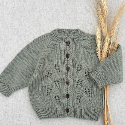 Aveline Baby Cardigan Knitting Pattern