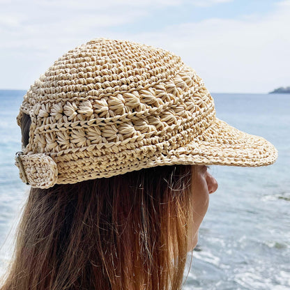 Baseball Cap Sun Visor Hat Crochet Pattern