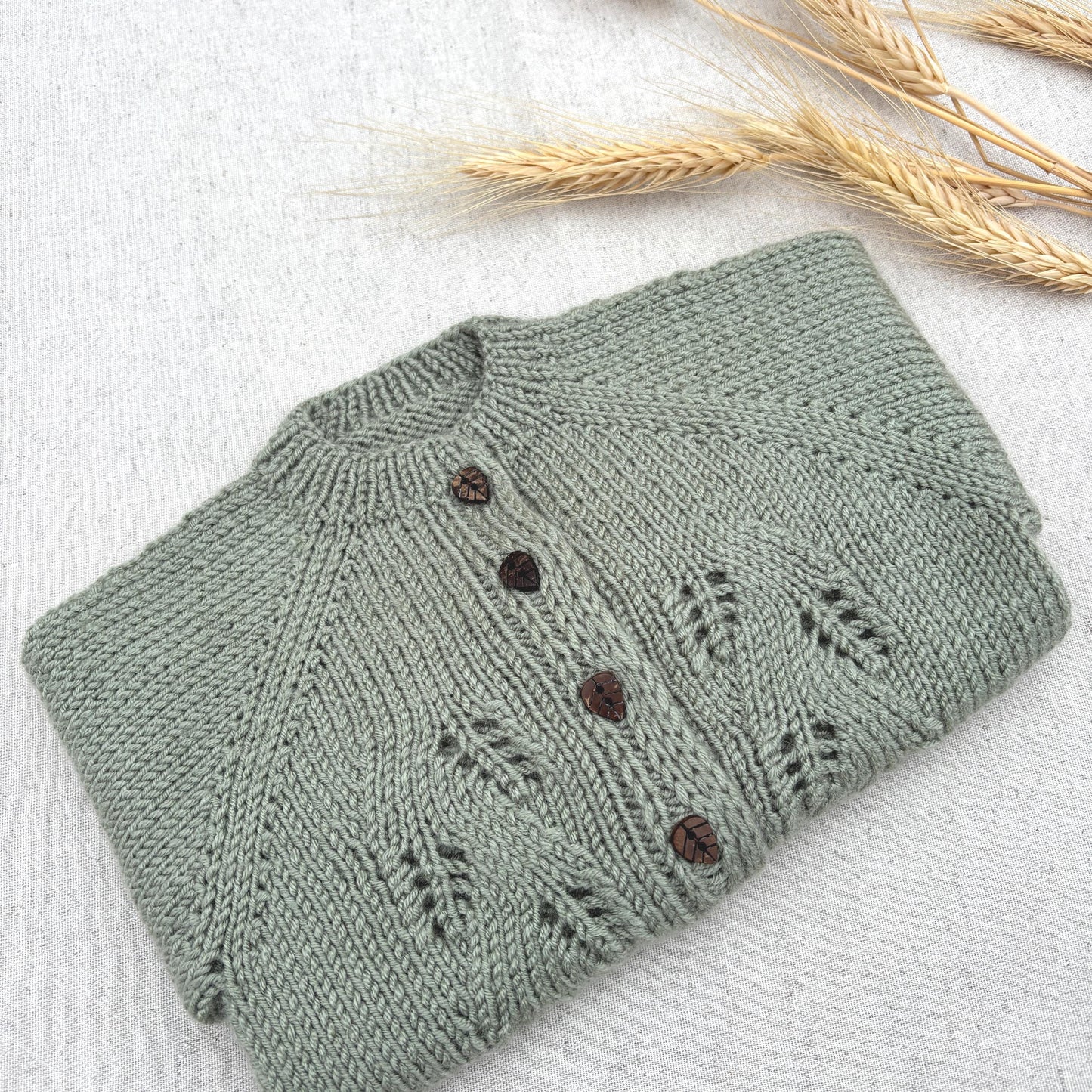 Aveline Baby Cardigan Knitting Pattern