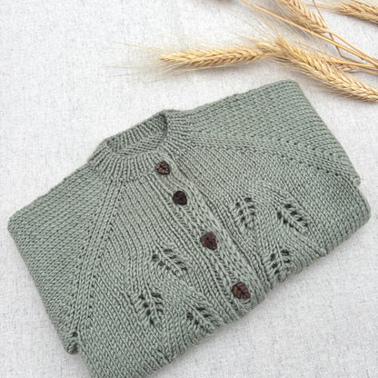Aveline Baby Cardigan Knitting Pattern