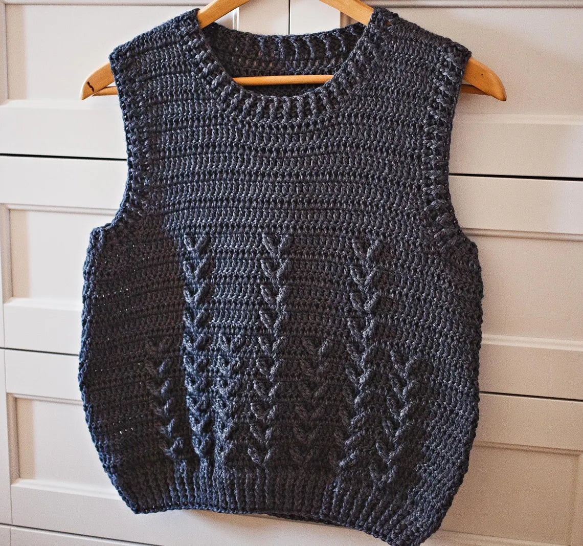 Air Vest Crochet Pattern