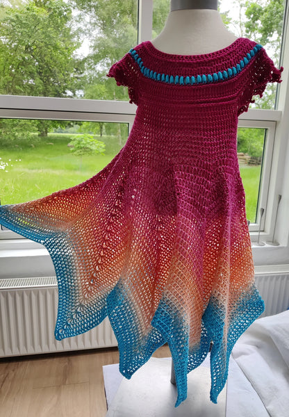 fairy dress crochet pattern Abigail Fairy Dress Crochet Pattern