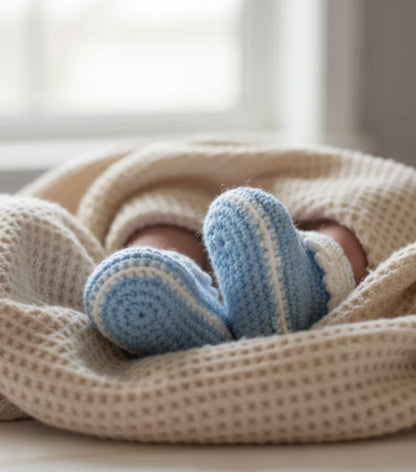 Baby Booties Crochet Pattern