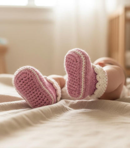 Baby Booties Crochet Pattern