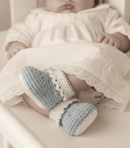 Baby Booties Crochet Pattern