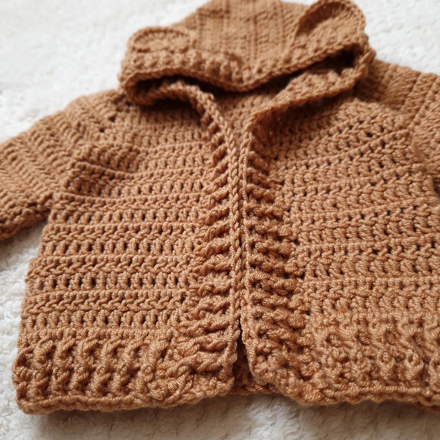 Baby and Children TeddyBear Sweater Crochet Pattern