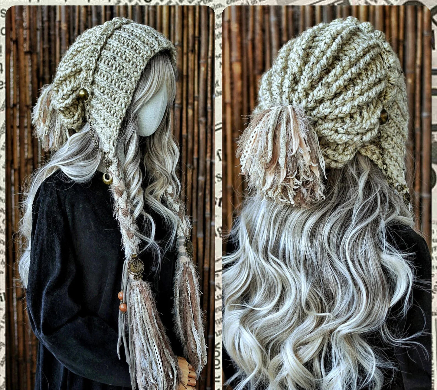 Bonnet With Strap Crochet Pattern