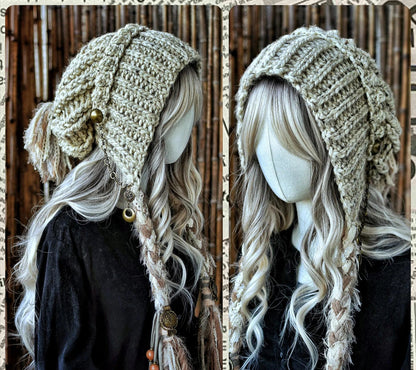 Bonnet With Strap Crochet Pattern