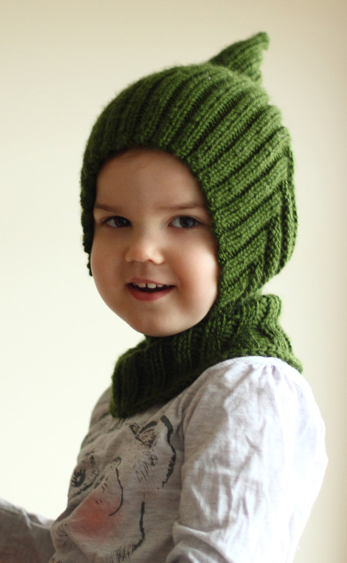 Balaclava Pixie Elf Hat Knitting Pattern