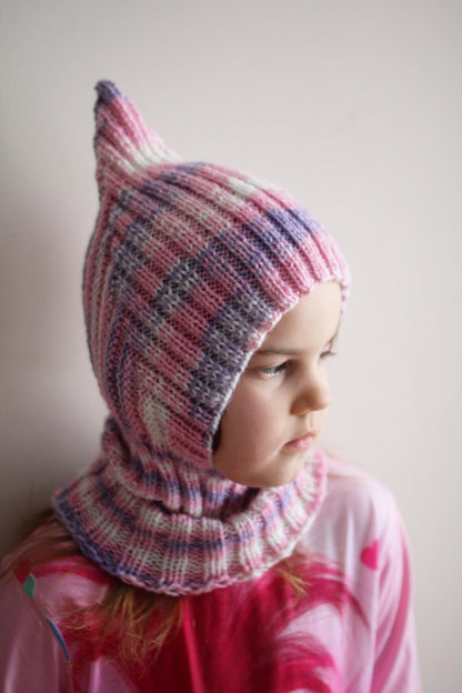 Balaclava Pixie Elf Hat Knitting Pattern