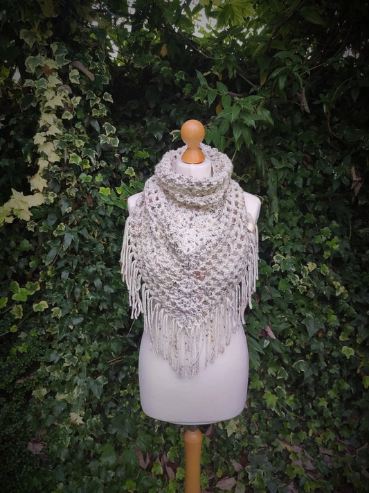 Boho Style Bandana Cowl Crochet Pattern