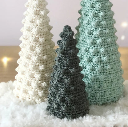 Bobble Trees Crochet Pattern