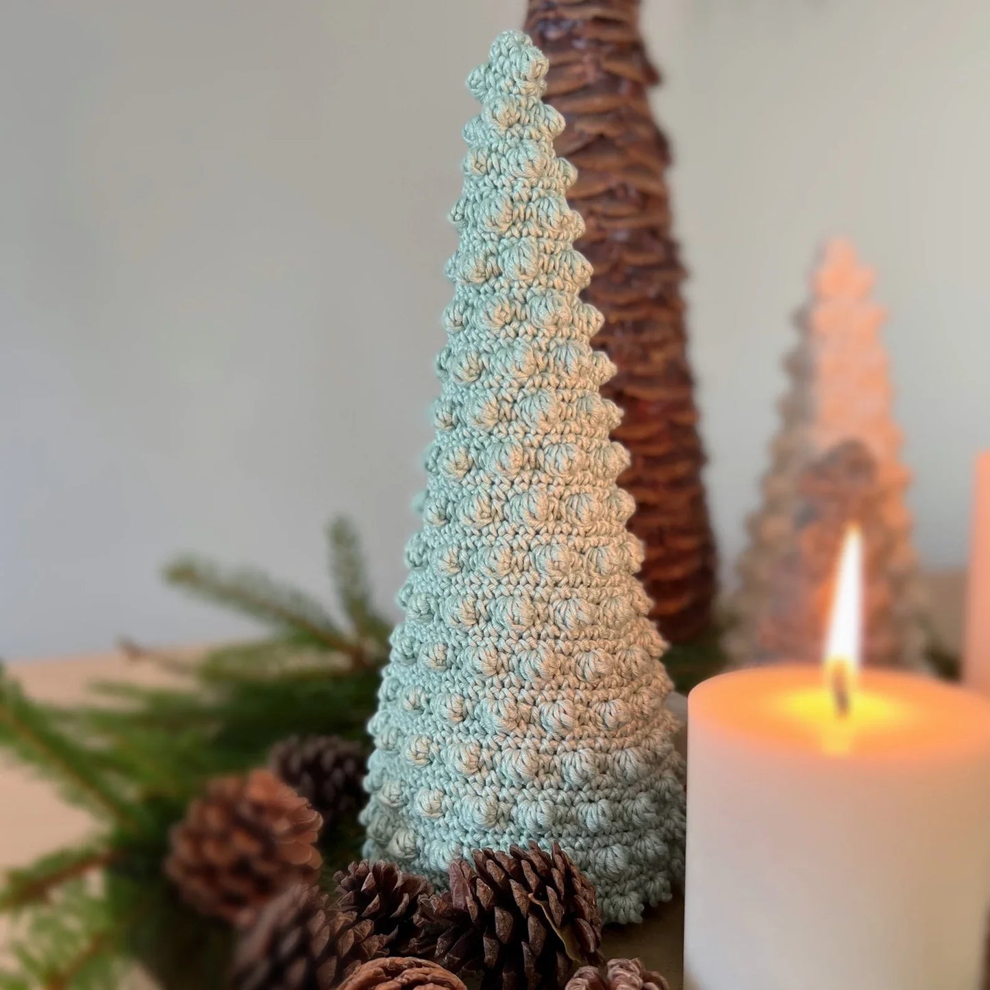 Bobble Trees Crochet Pattern