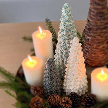 Bobble Trees Crochet Pattern