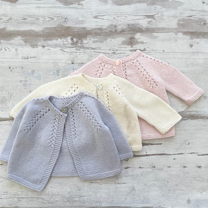 Baby Cardigan Knitting Pattern