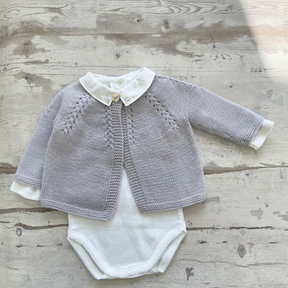 Baby Cardigan Knitting Pattern