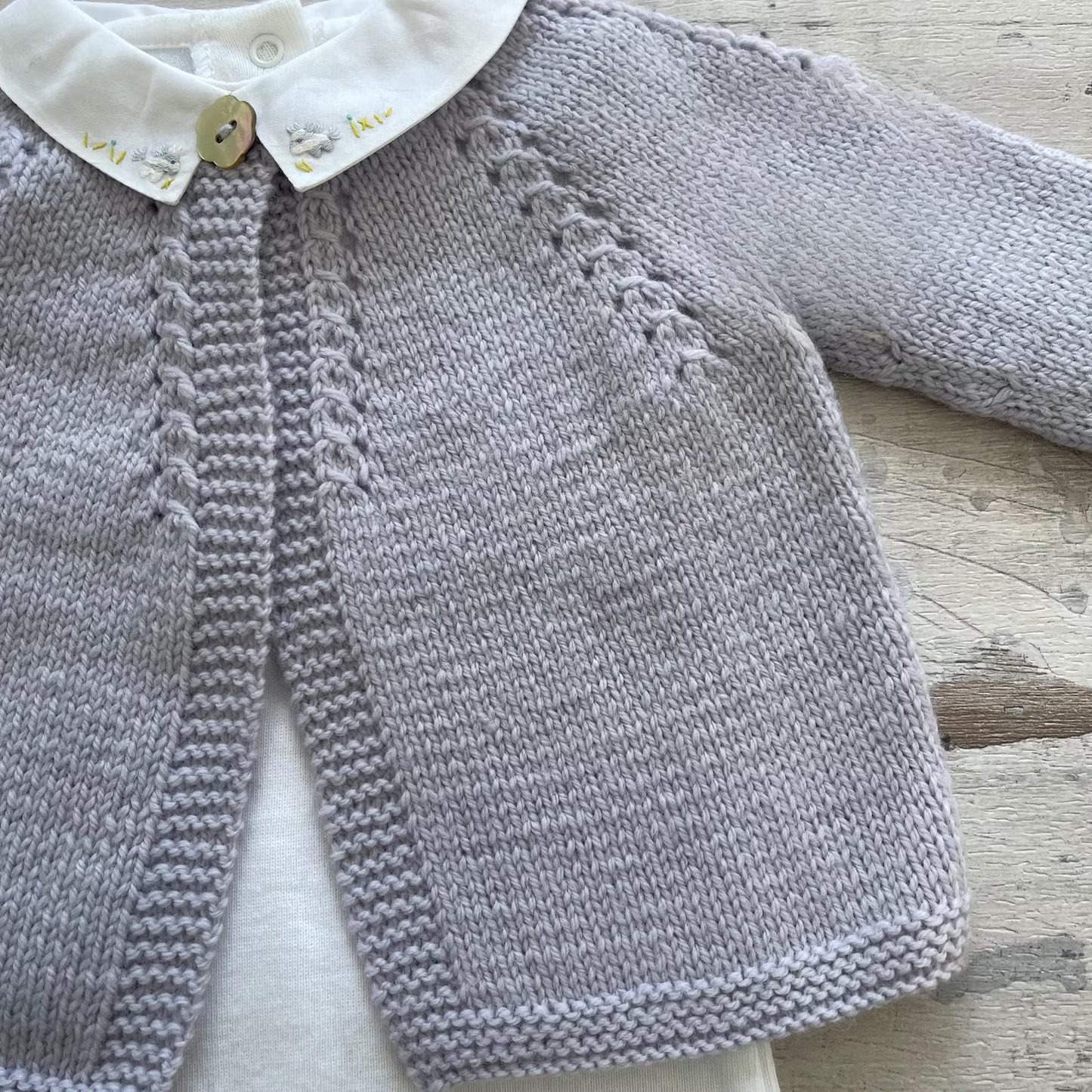 Baby Cardigan Knitting Pattern