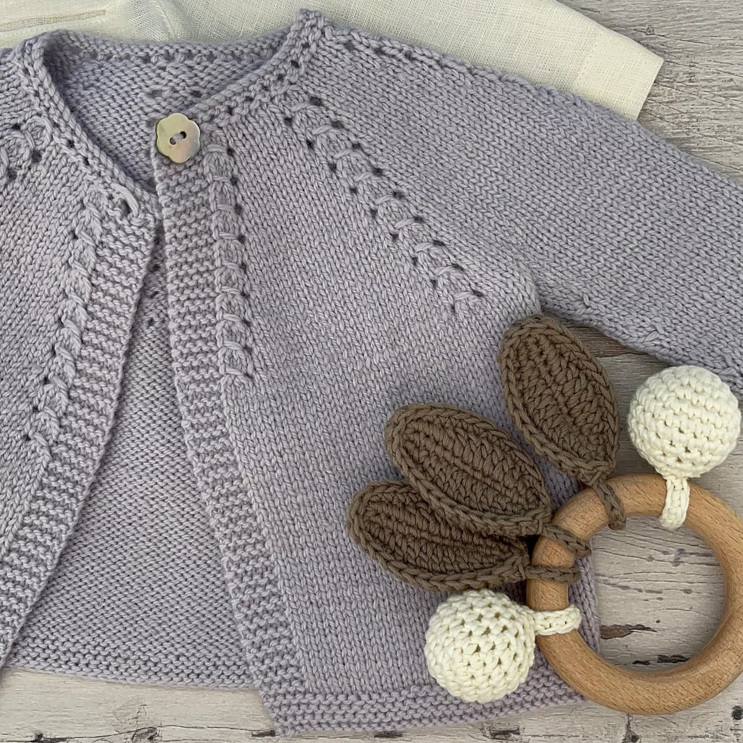 Baby Cardigan Knitting Pattern