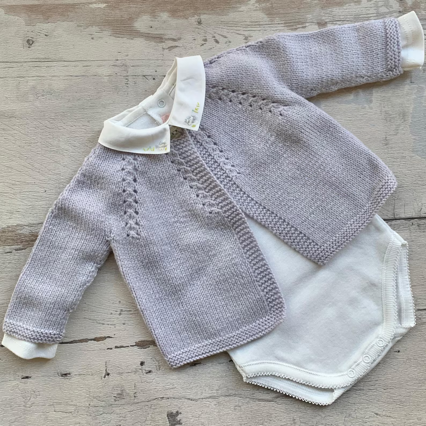 Baby Cardigan Knitting Pattern