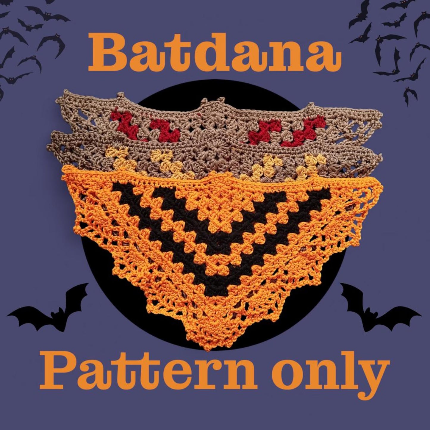Bat Bandana Crochet Pattern