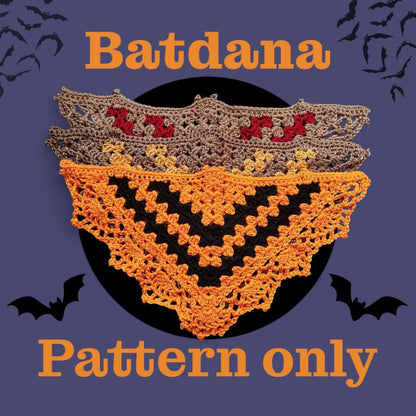 Bat Bandana Crochet Pattern