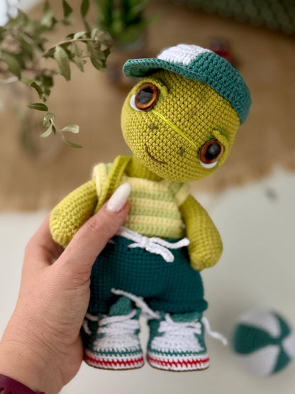 Beach Turtle Crochet Pattern