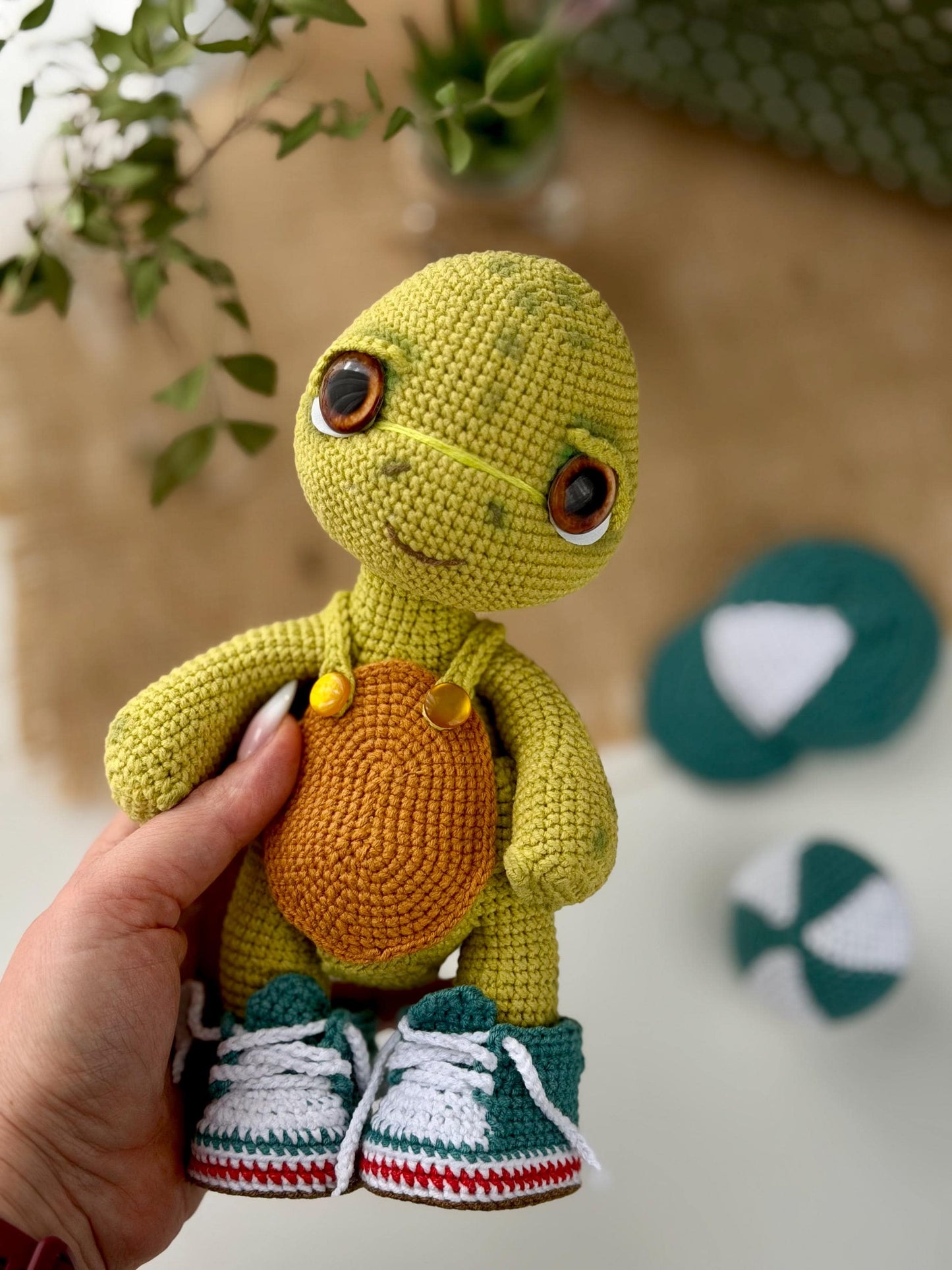 Beach Turtle Crochet Pattern