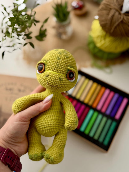 Beach Turtle Crochet Pattern