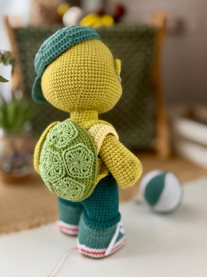 Beach Turtle Crochet Pattern