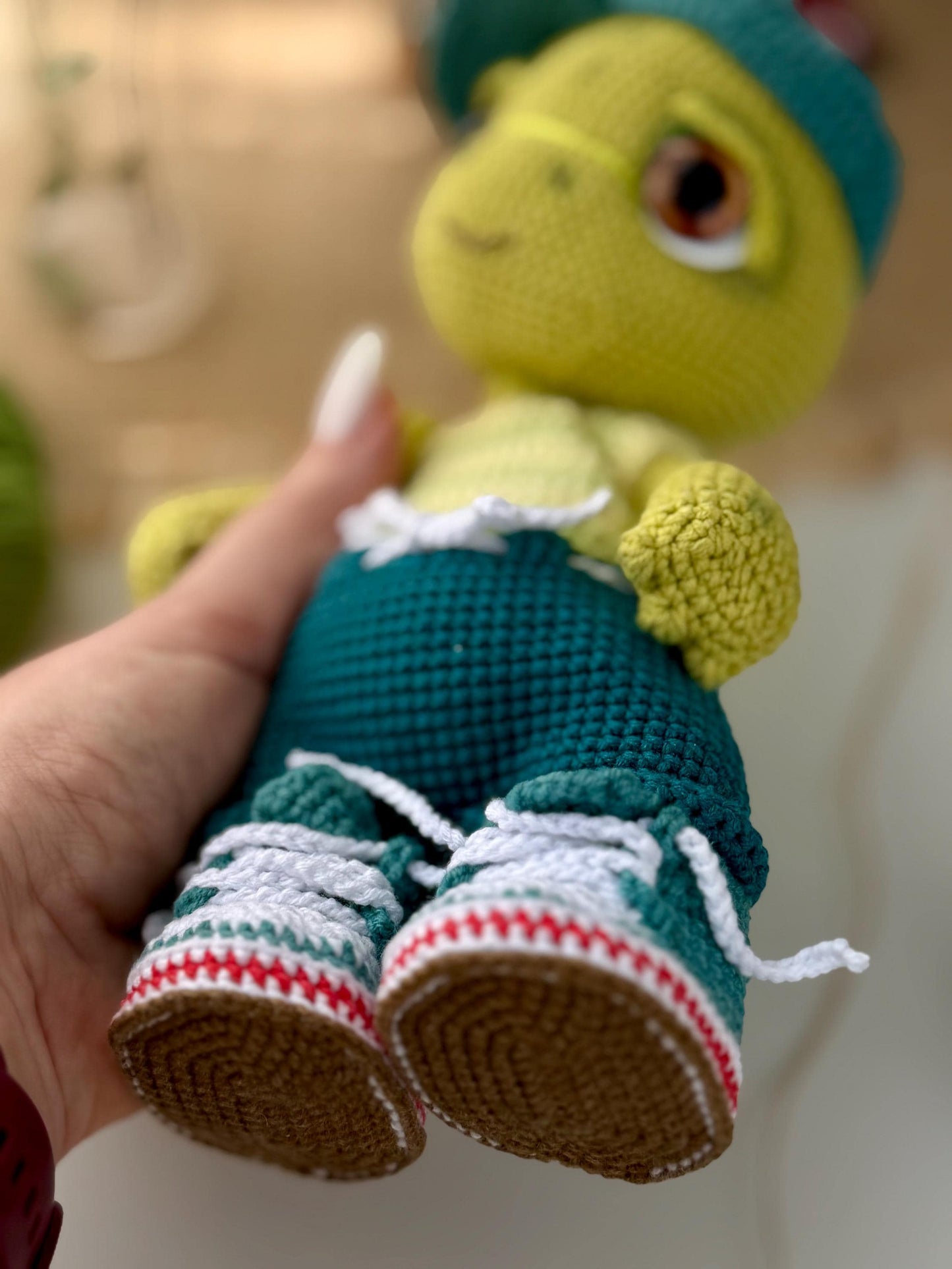 Beach Turtle Crochet Pattern