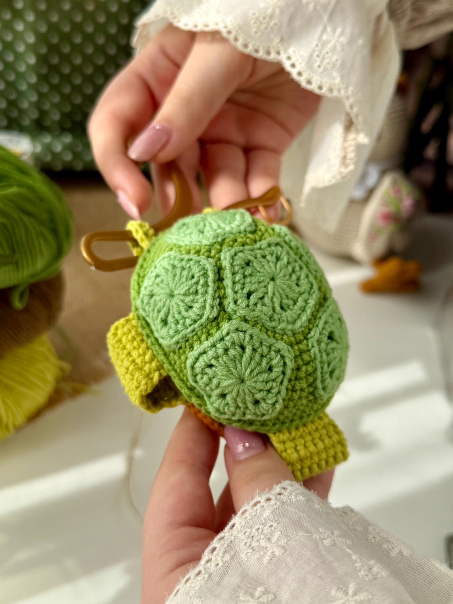 Beach Turtle Crochet Pattern
