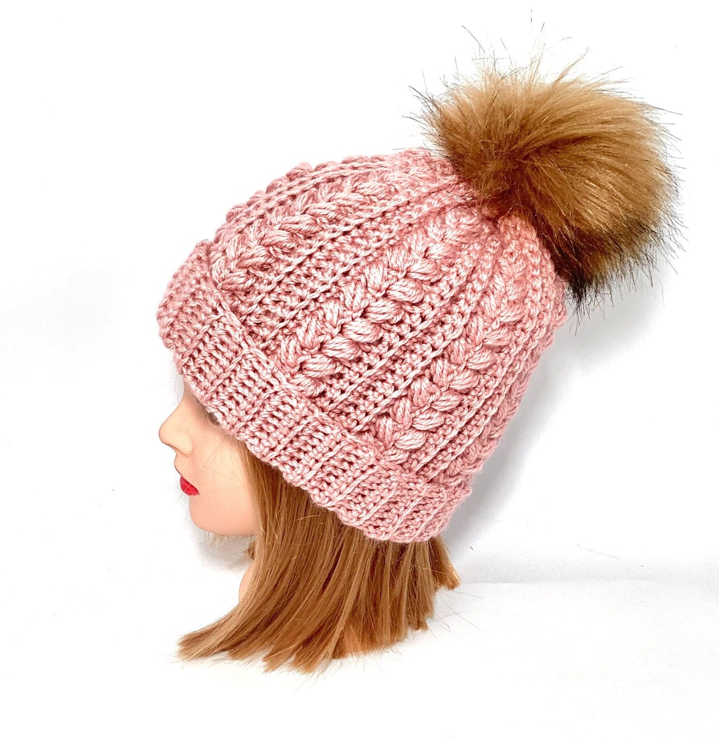 Beanie Fingerless Gloves and Ear Warmer Crochet Pattern